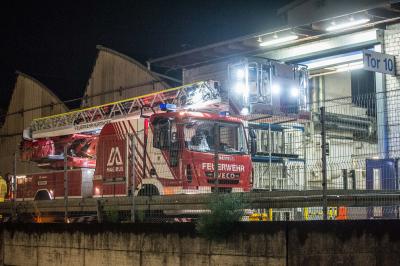 Koengen: Brand in einem kunststoffverarbeitenden Betrieb